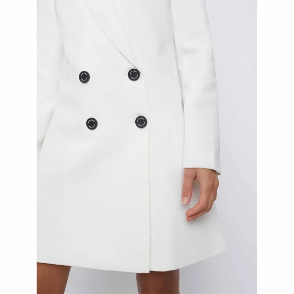 The back up sports wrap nude blazer dress Clothing blazer Luxury Shoes 