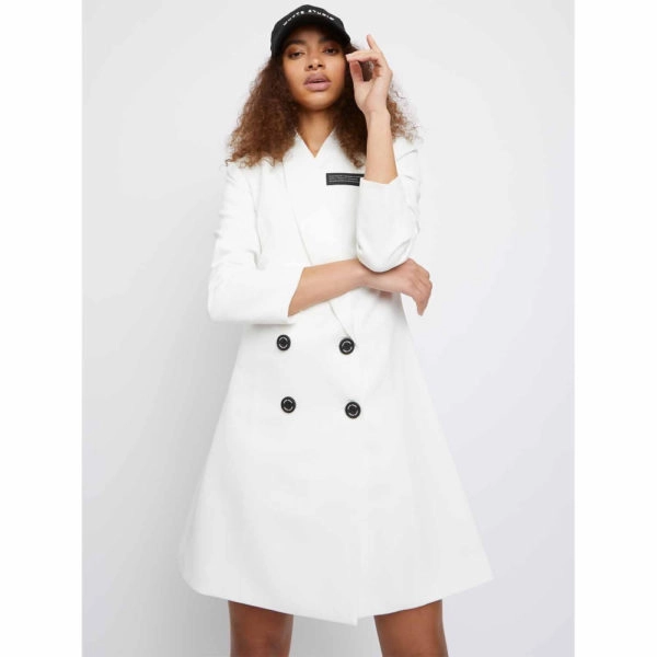 Whyte Studio The deactivate white dress, view 2