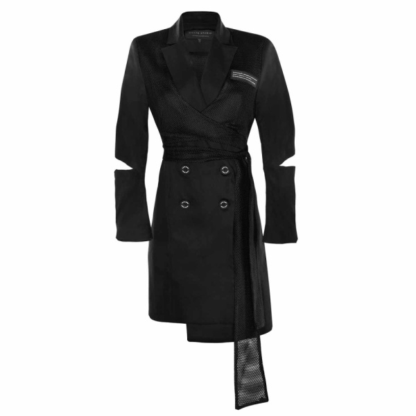 The back up sports wrap nude blazer dress Clothing blazer Luxury Shoes 