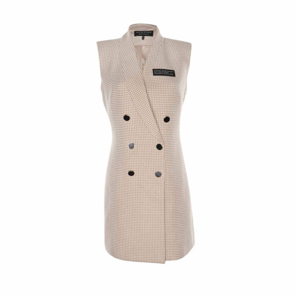 The back up sports wrap nude blazer dress Clothing blazer Luxury Shoes 
