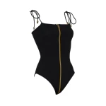 Cynosure swimwear in black Beachwear emerging designer Luxury Shoes 