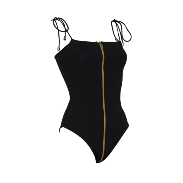 Cynosure swimwear in black Beachwear emerging designer Luxury Shoes 