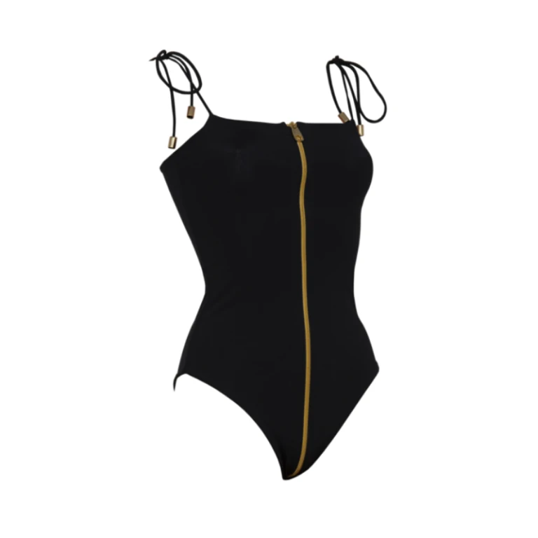 Cynosure swimwear in black Beachwear emerging designer Luxury Shoes 