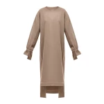 Anna oversized beige dress Clothing dress Luxury Shoes 