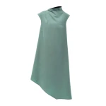 Magda asymmetric green dress Clothing dress Luxury Shoes 