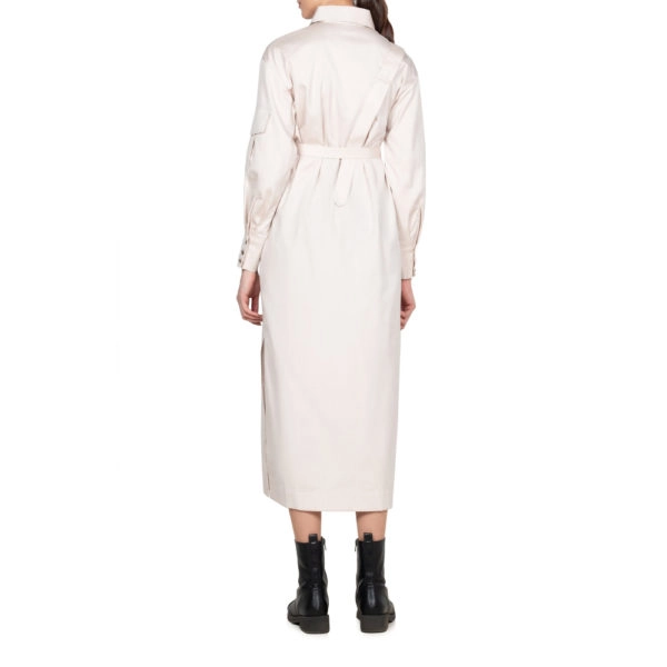 Z.G.est Cargo ivory shirtdress Dress, view 4