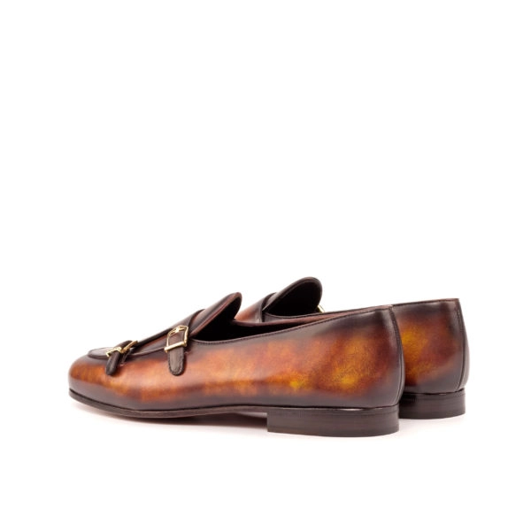 Luxury Handbags by you Hand Made Patina Monk Slipper Shoe, view 2