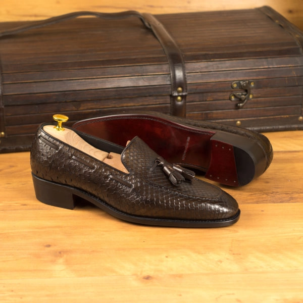  Luxury Handbags by you Exotic Skins Loafer Shoe, view 4
