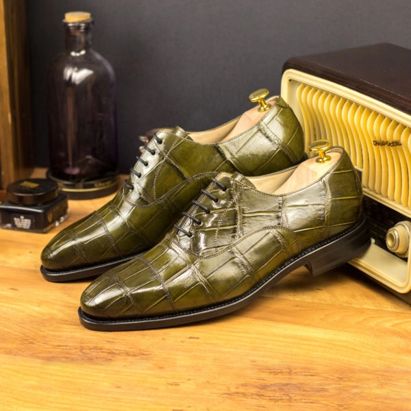  Luxury Handbags by you Exotic Skins Oxford Shoe, view 4