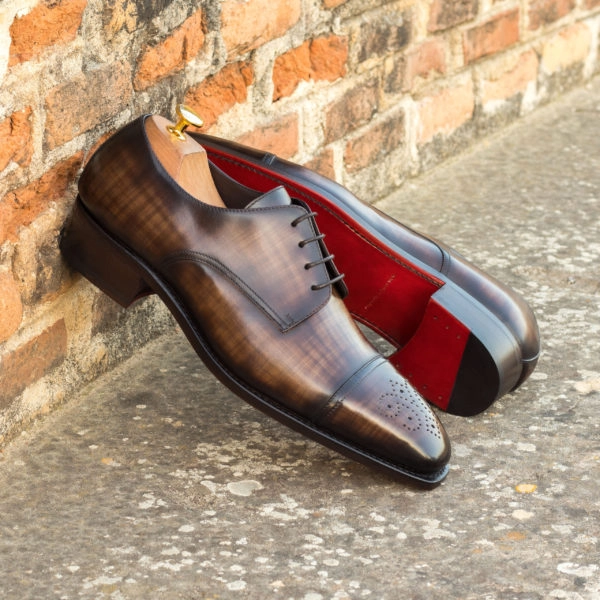  Luxury Handbags by you Hand Made Patina Derby Shoe, view 4