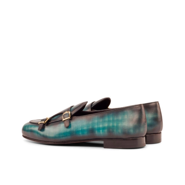  Luxury Handbags by you Hand Made Patina Monk Slipper Shoe, view 2