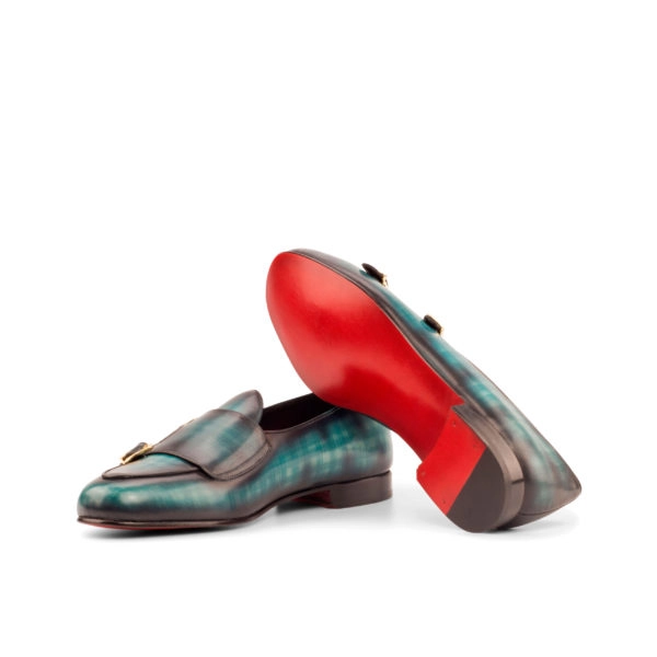  Luxury Handbags by you Hand Made Patina Monk Slipper Shoe, view 3