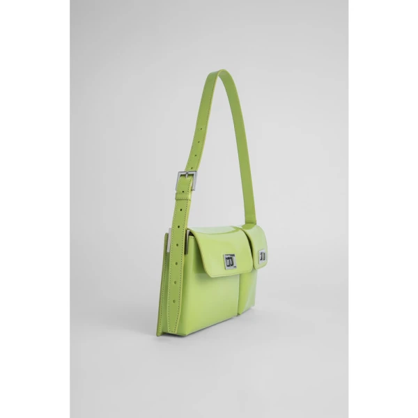 Baby cush papaya flat grain leather bag Bags bag Luxury Shoes 