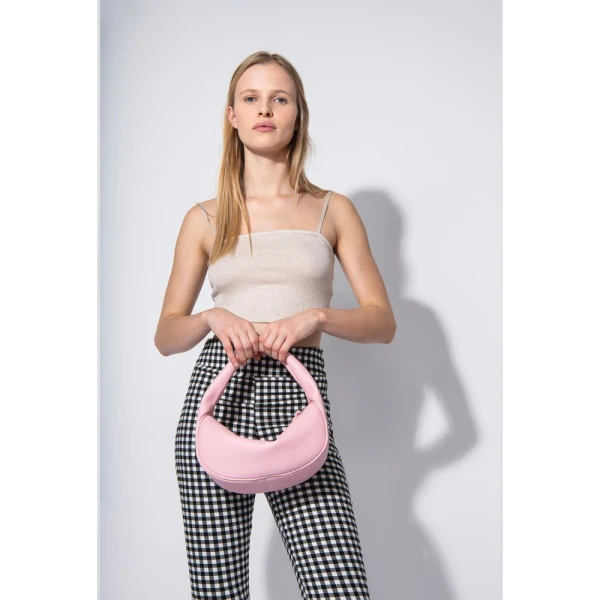 Baby cush papaya flat grain leather bag Bags bag Luxury Shoes 