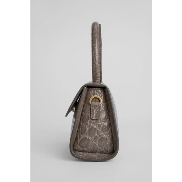 Mini mud circular croco embossed leather bag Bags bag Luxury Shoes 