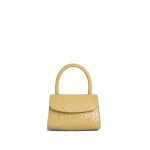 Mini mud circular croco embossed leather bag Bags bag Luxury Shoes 
