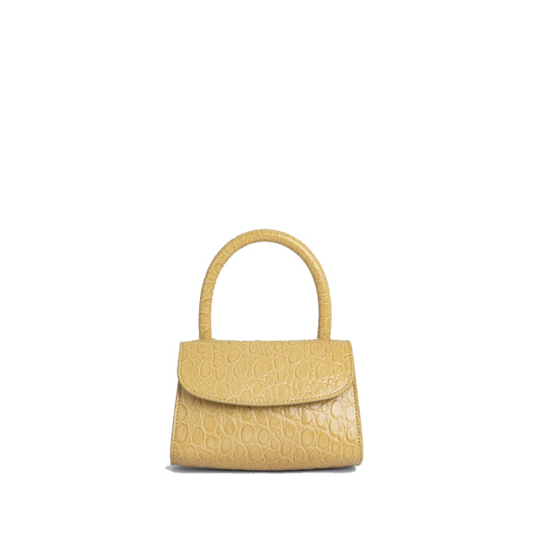 Mini mud circular croco embossed leather bag Bags bag Luxury Shoes 