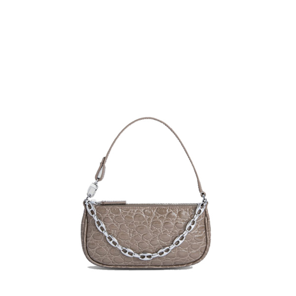 Mini mud circular croco embossed leather bag Bags bag Luxury Shoes 