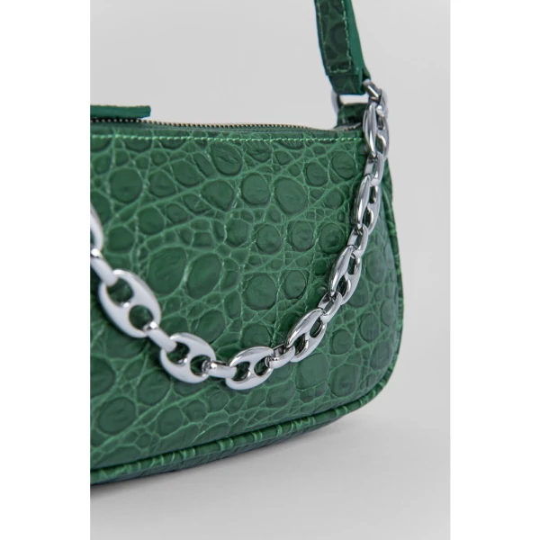 Mini mud circular croco embossed leather bag Bags bag Luxury Shoes 