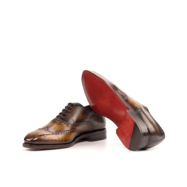  Luxury Handbags by you Hand Made Patina Full Brogue Shoe, view 3
