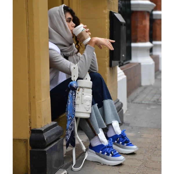 Ghost silver white sneakers – 36   Luxury Shoes 