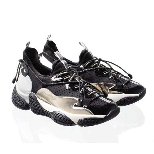 Fly black sneakers – 36   Luxury Shoes 