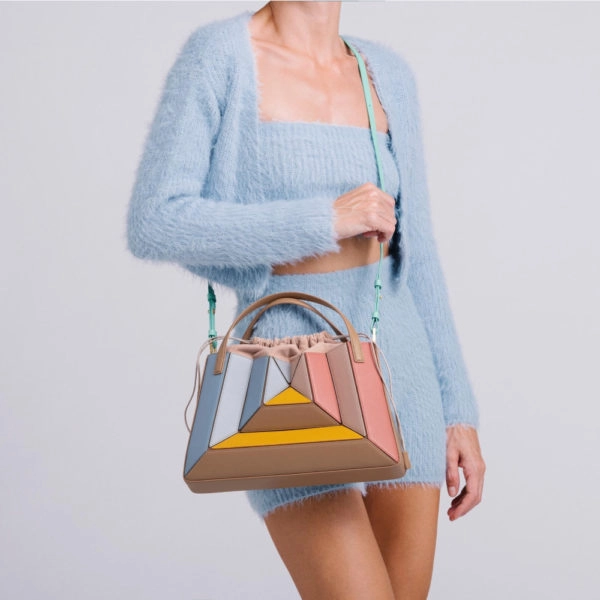 Mlouye Sera tote pastel bag, view 3