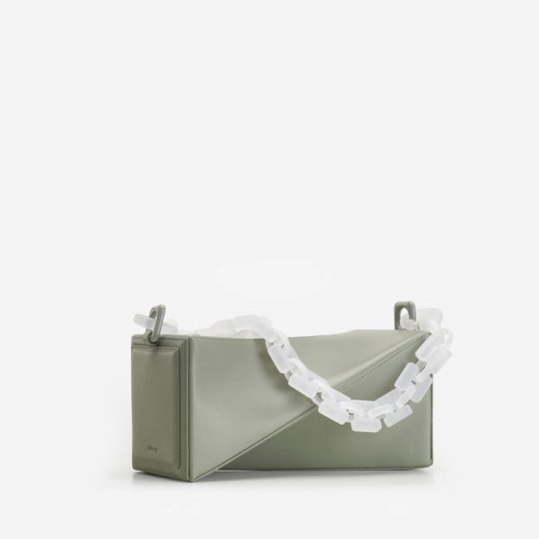 Mlouye Stormi olive leaf bag, view 3