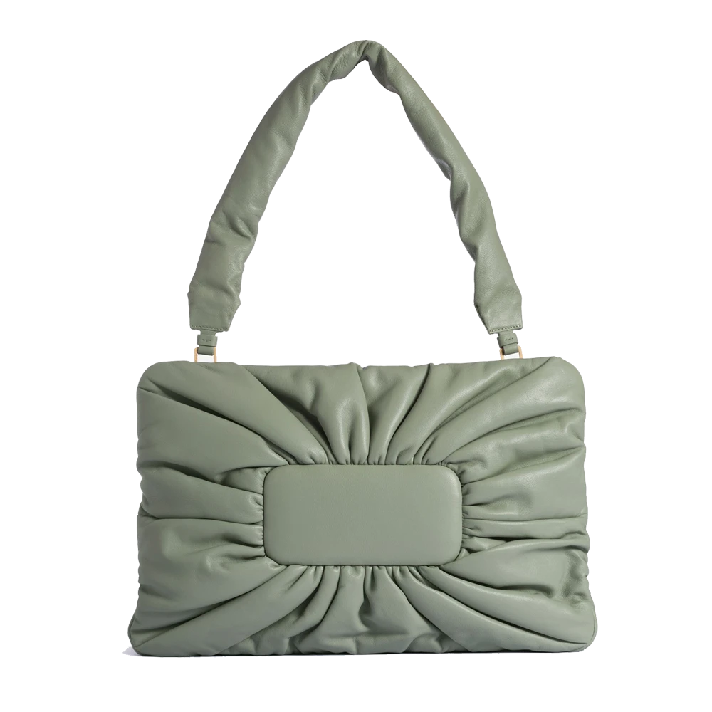 mlouye7 Puff olive leaf bag Bags bag Luxury Shoes