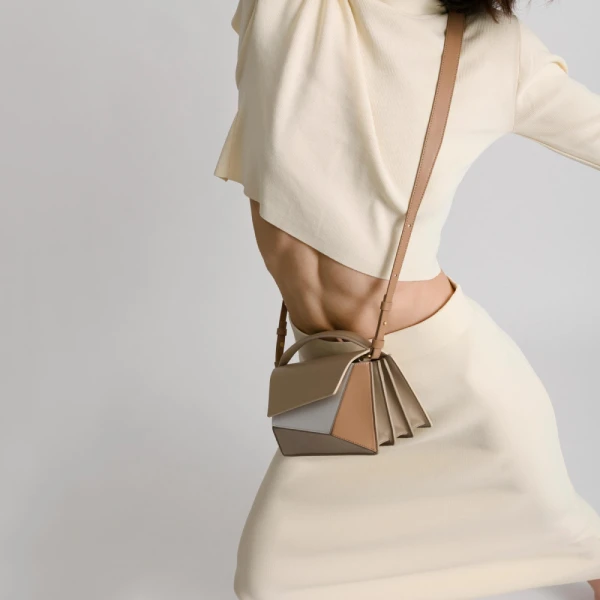 Small naomi lizard effect brown bag Bags bag Luxury Shoes 
