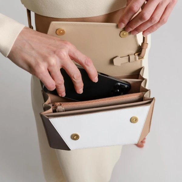 Small naomi lizard effect brown bag Bags bag Luxury Shoes 