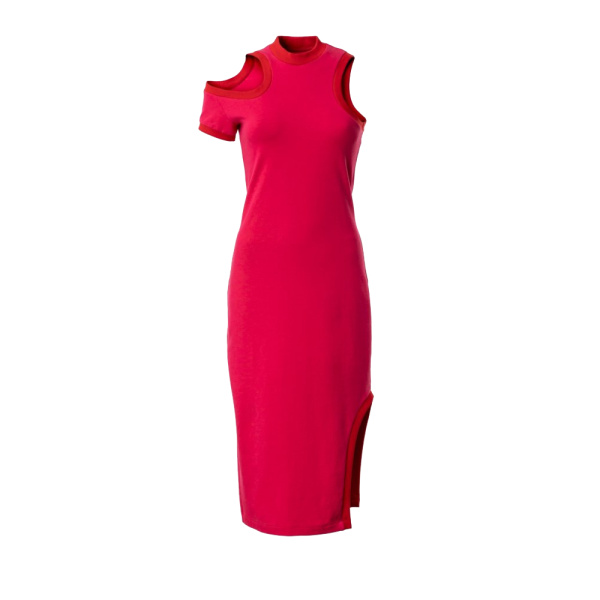 Asymmetric jersey black dress Clothing curated marketplace Luxury Shoes 