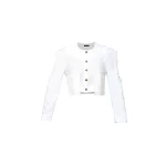 Marie linen short jacket Clothing emerging designer Luxury Shoes 