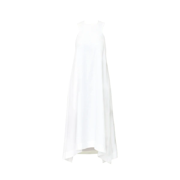 Geometry linen dress Clothing dress Luxury Shoes 