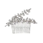 Violet crystal comb Accessories Bridal Luxury Shoes 