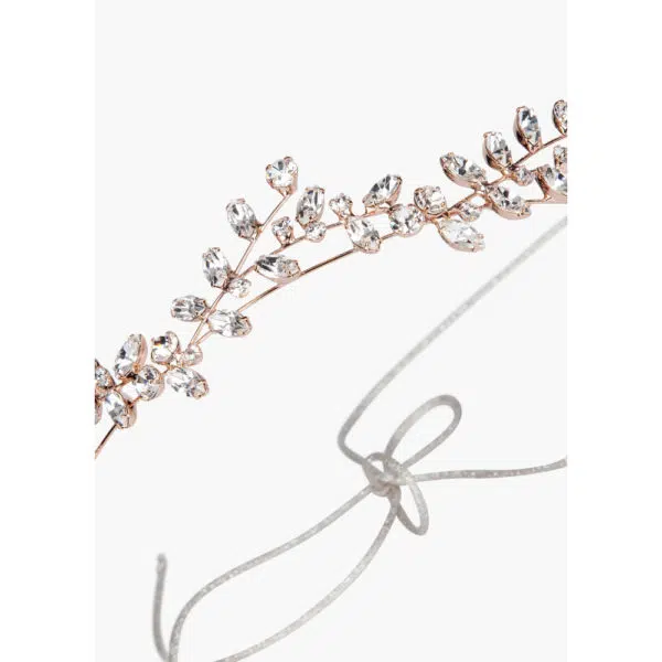 Jennifer Behr Vera crystal circlet crown, view 7