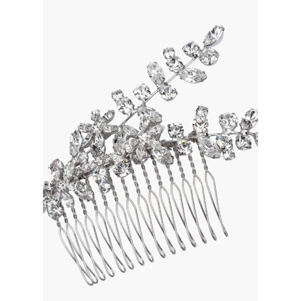 Violet crystal comb Accessories Bridal Luxury Shoes 