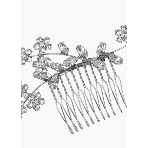 Jennifer Behr Violet crystal comb, view 4