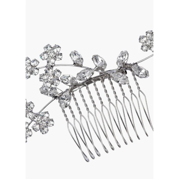 Violet crystal comb Accessories Bridal Luxury Shoes 