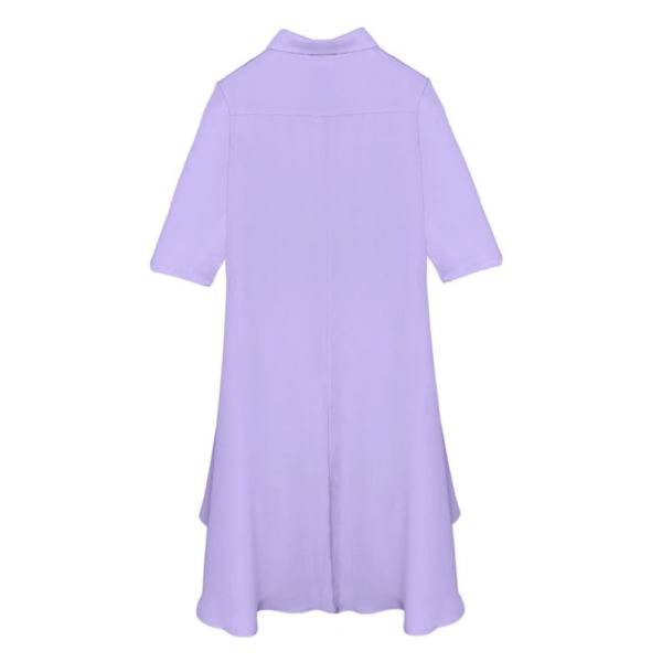 Arena Martinez Alma lila shirt dress, view 5