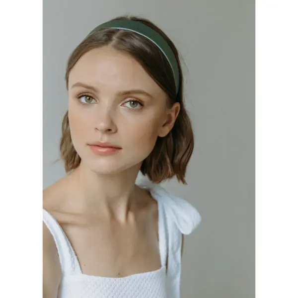 Jennifer Behr Lydia sage headband, view 2