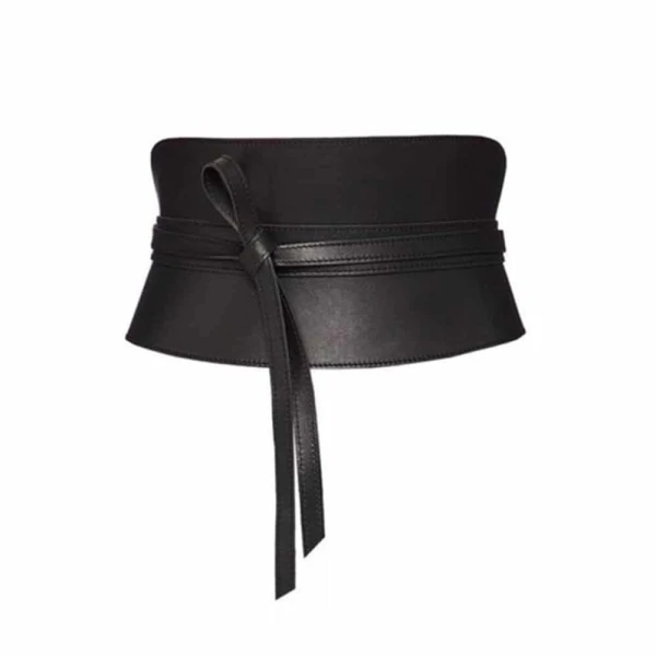 black corset belt Leather Belt Accessories British designer Luxury Shoes 