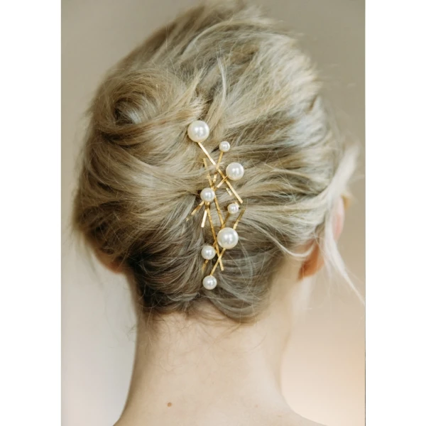 Pippa gold bobby pin set Accessories Bridal Luxury Shoes 