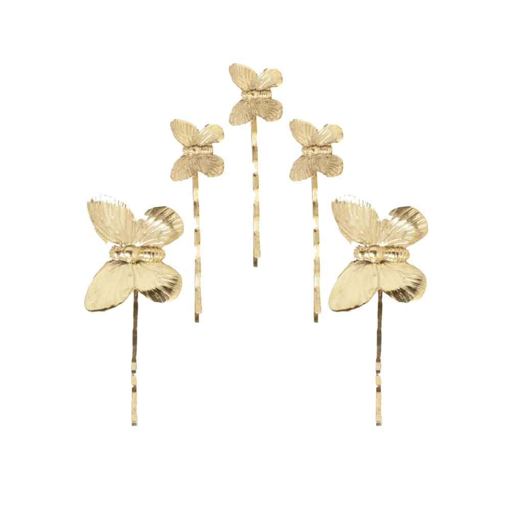 jjjenifer Pippa gold bobby pin set Accessories Bridal Luxury Shoes