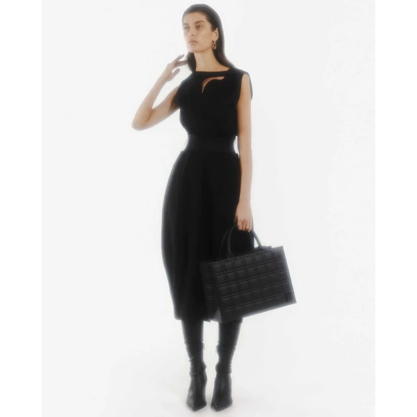 Large square black bag Bags bag Luxury Shoes 
