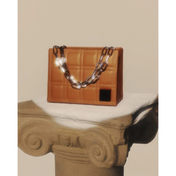 Square brown bag Bags bag Luxury Shoes 