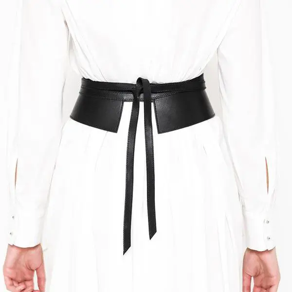 Pritch London Corset Black leather Belt, view 3