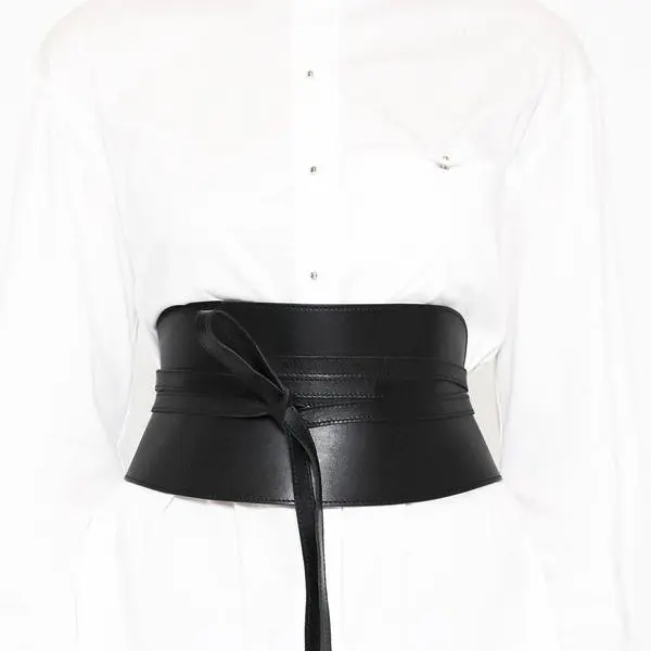 Pritch London Corset Black leather Belt, view 2