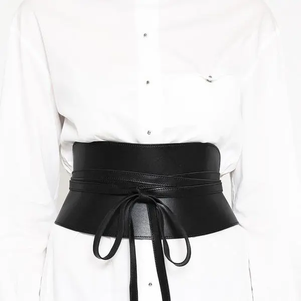 Pritch London Corset Black leather Belt, view 5