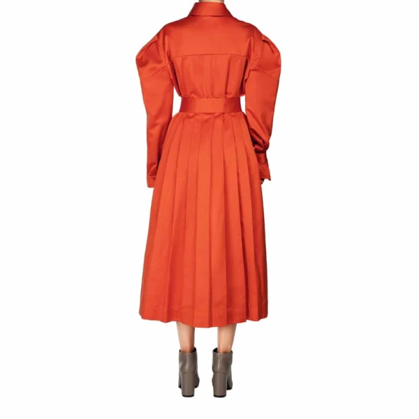 Trench antoinette orange dress Clothing dress Luxury Shoes 
